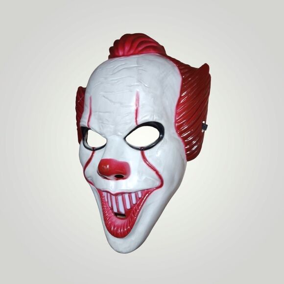 Pennywise Clown Mask Stephen King's IT Halloween Cosplay Full Mask Costume - Picture 3 of 4